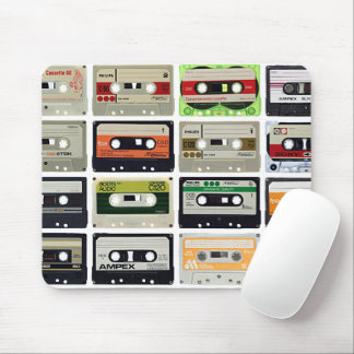 Tapis De Souris Vintage Music Tapes