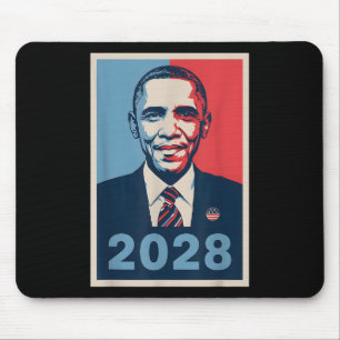 Tapis De Souris Vintage Obama 2028 Un drôle d'élection politique p