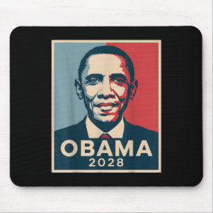 Tapis De Souris Vintage Obama 2028 Un drôle d'élection politique p