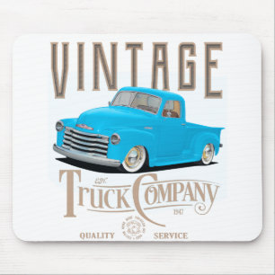 Tapis De Souris Vintage Old Truck Company