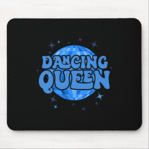 Tapis De Souris Vintage Retro Dancing Queens Enterrement de Vie de