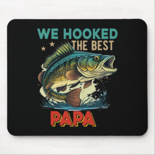 Tapis De Souris Vintage Retro Nous Avons Accroché Le Meilleur Papa