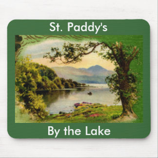 Tapis De Souris Vintage St. Paddy's By the Lake Mousepad
