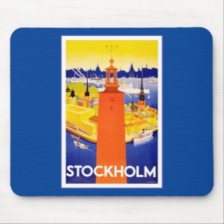 Tapis De Souris Vintage Stockholm