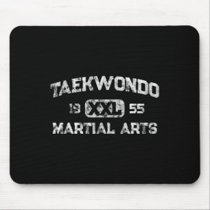 Tapis De Souris Vintage Tkd Taekwondo Student Martial Karate Marti