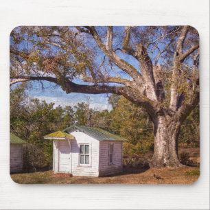 Tapis De Souris Vintage Vieux Florida Rustique Motel Cabine
