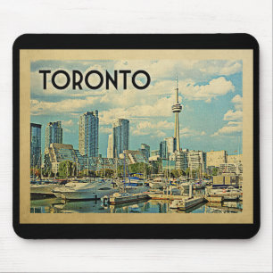 Tapis De Souris Vintage voyage de Toronto Canada