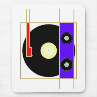 Tapis De Souris Vinyl Player