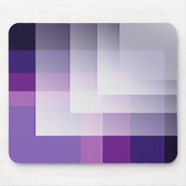 Tapis De Souris Violet et blanc (Devant)