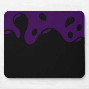 Tapis de souris violet et noir