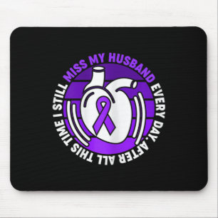 Tapis De Souris Violet Ribbon Surdose Sensibilisation Miss Mari Me