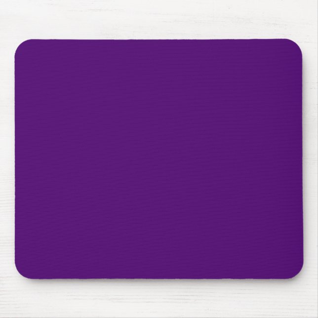 Tapis De Souris Violet royal (couleur solide) (Devant)