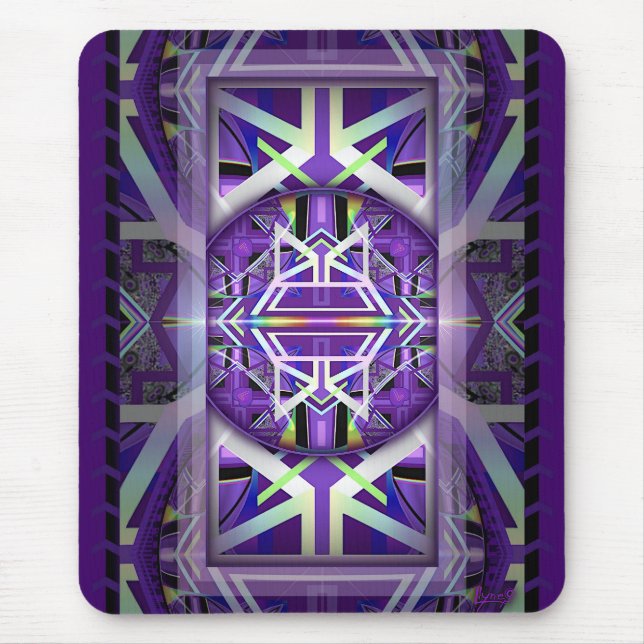 Tapis De Souris Violet W3 (Devant)