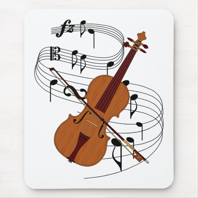 Tapis De Souris Violon (Devant)