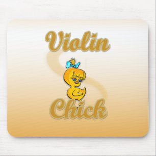 Tapis De Souris Violon Chick