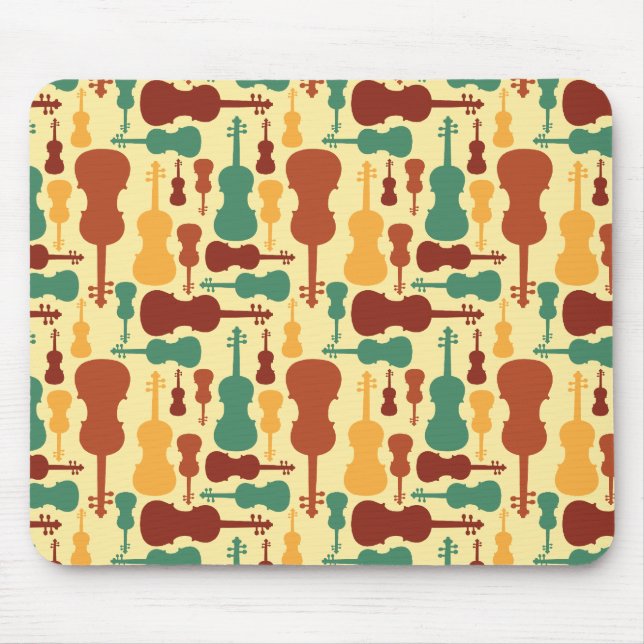 Tapis De Souris Violon Mousepad (Devant)