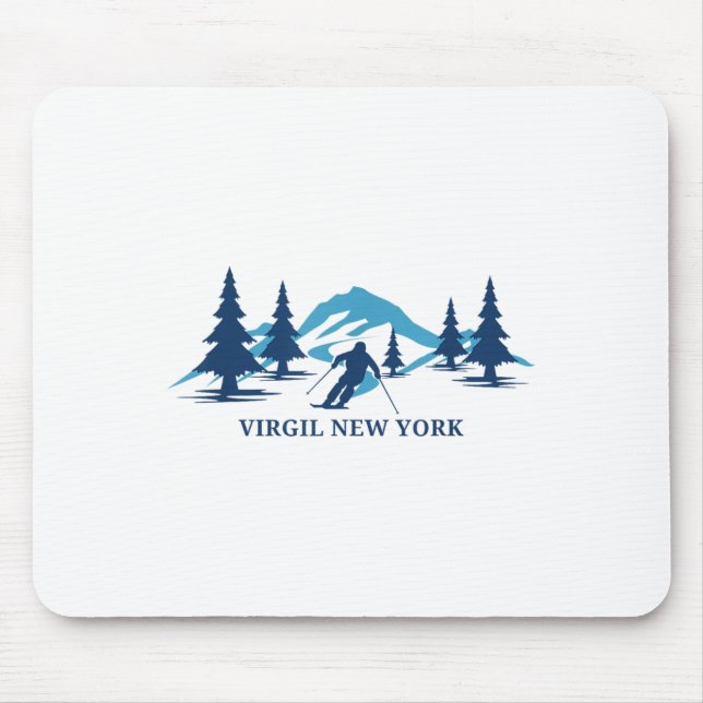Tapis De Souris Virgil New York Ski Resort _1 (Devant)