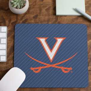 Tapis De Souris Virginia Cavaliers Fibre de carbone