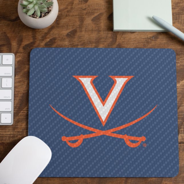 Tapis De Souris Virginia Cavaliers Fibre de carbone (Créateur téléchargé)