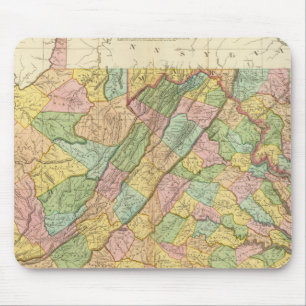 Tapis De Souris Virginia Maryland et Delaware