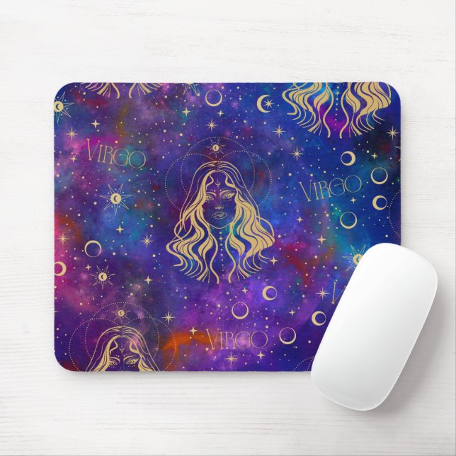 Tapis De Souris Virgo Galaxy (Avec souris)