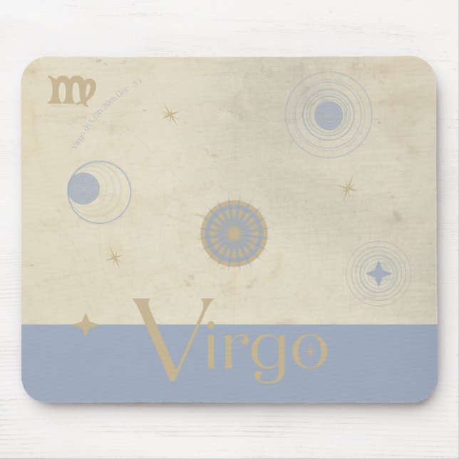 Tapis De Souris Virgo Zodiac Mousepad (Devant)