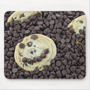 Tapis De Souris Visage de la puce de chocolat