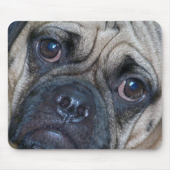 Tapis De Souris visage de puggle (Devant)