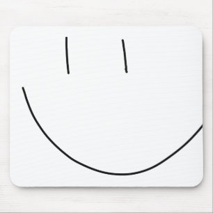 Tapis De Souris Visage de sourire