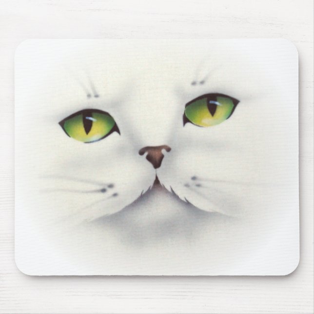 Tapis De Souris visage du chat (Devant)