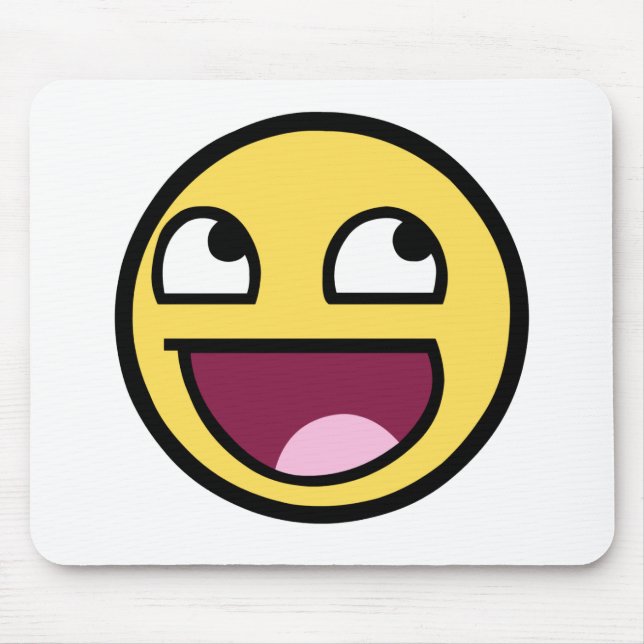 Tapis De Souris Visage impressionnant - Im impressionnant (Devant)
