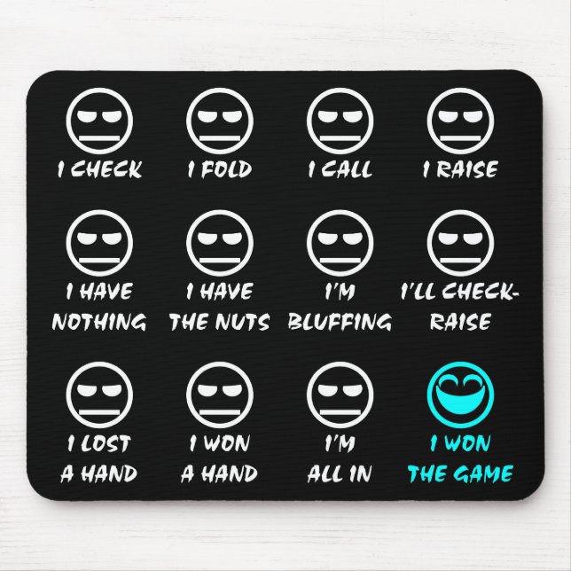 Tapis De Souris "Visages de tisonnier" Mousepad (Devant)