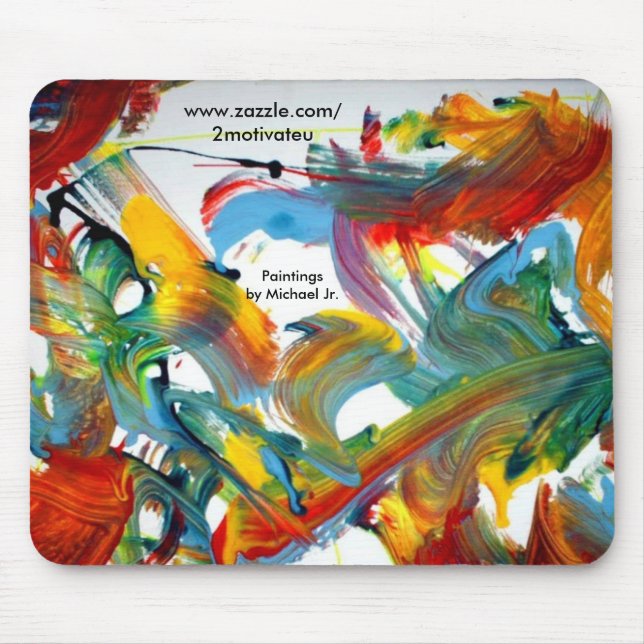 Tapis De Souris Visages Mousepad (Devant)