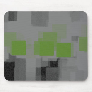 Tapis De Souris "Vision nocturne" Abstrait géométrique