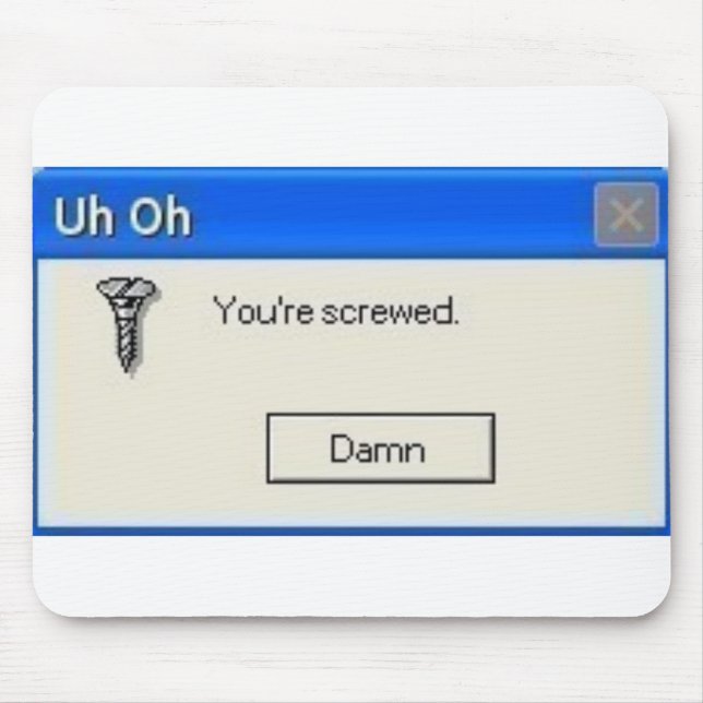 Tapis De Souris vissé (Devant)