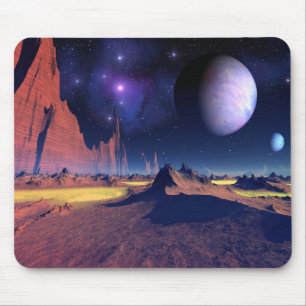 Tapis De Souris Viste stellaire - Imaginaire espace art mousepad