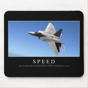 Tapis De Souris Vitesse : Citation Inspirationnelle 2