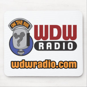 Tapis De Souris Vitesse par radio de logo de WDW
