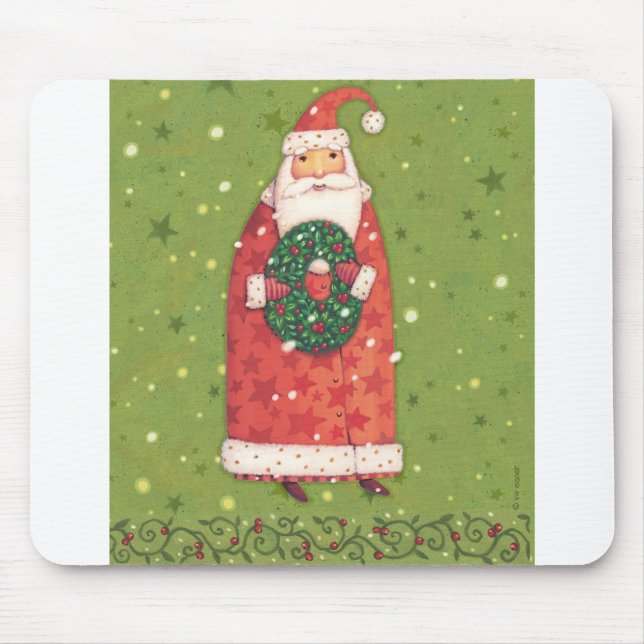 Tapis De Souris VIV77 Santa.tif vert (Devant)