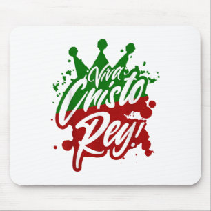 Tapis De Souris Viva Cristo Rey Cristeros Guerre Spa catholique me