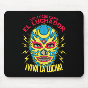 Tapis De Souris Viva La Lucha Mexico Black Women Cinco De Mayo Mex