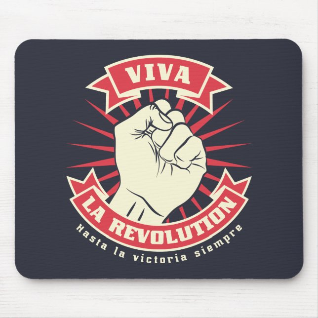 Tapis De Souris Viva La Révolution (Devant)
