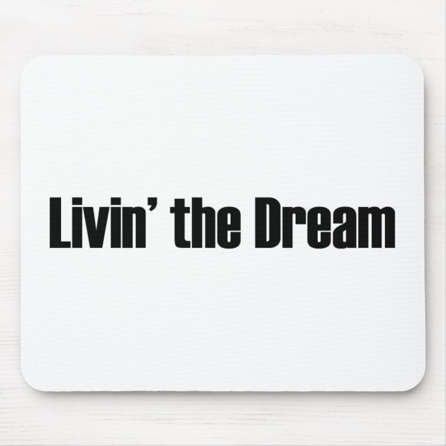 Tapis De Souris Vivant le rêve (Devant)