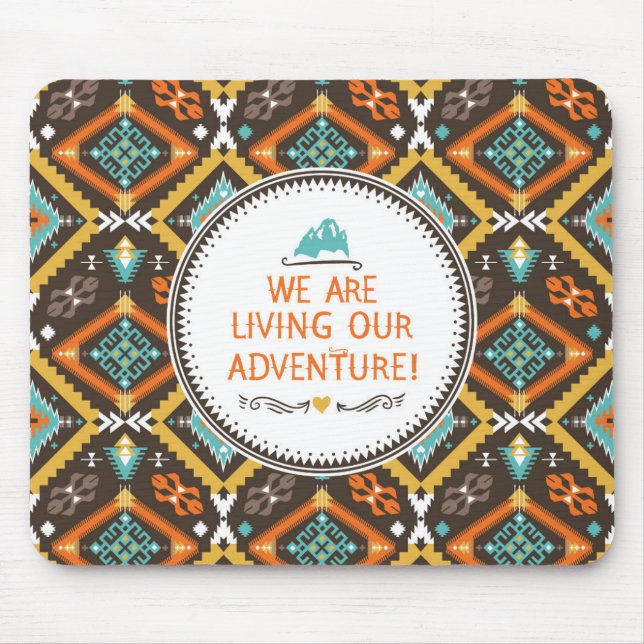 Tapis De Souris Vivant notre aventure (Devant)