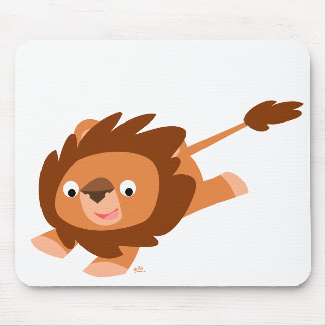 Tapis De Souris Vive Cartoon Lion mousepad (Devant)