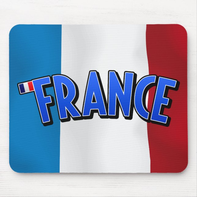 Tapis De Souris Vive la France ! (Devant)