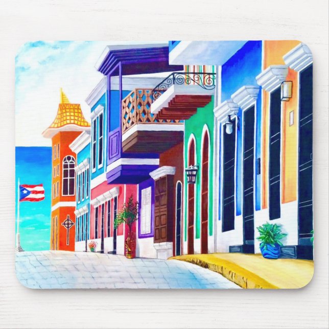 Tapis De Souris ¡Vive Porto Rico ! (Devant)