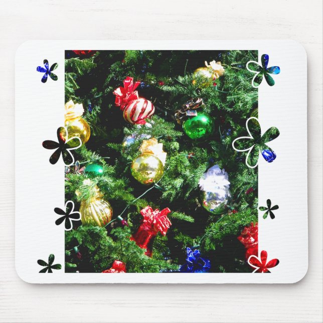 Tapis De Souris voeux de Noël_ (Devant)