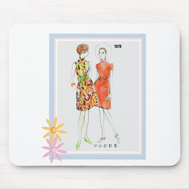 Tapis De Souris Vogue 1976 (Devant)