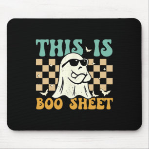 Tapis De Souris Voici Bosheet Ghost Retro Halloween Costumes Homme